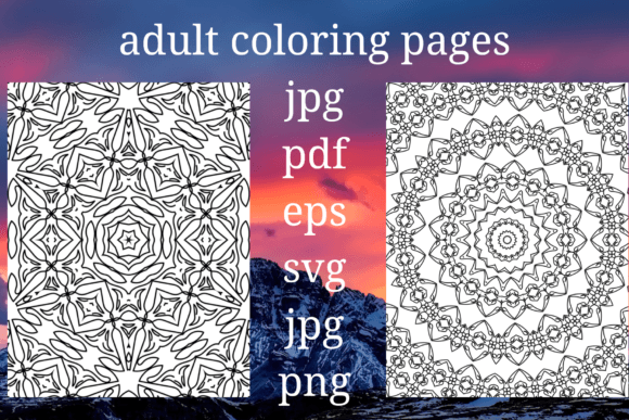 Adult Coloring Pages Graphics & Coloring Pages Amp Review