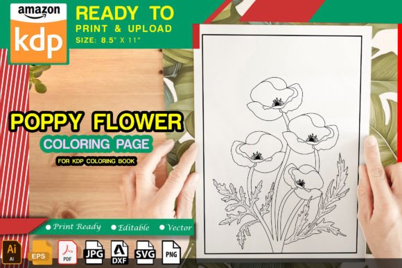 Flowers Coloring Page: Graphics & Coloring Pages Amp Review