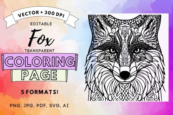 Fox Animal PNG: Graphics & Coloring Pages Amp