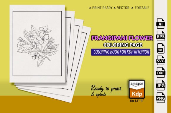 Frangipani Flower Coloring Books for Kdp: An Embroidery Designer's Honest Review