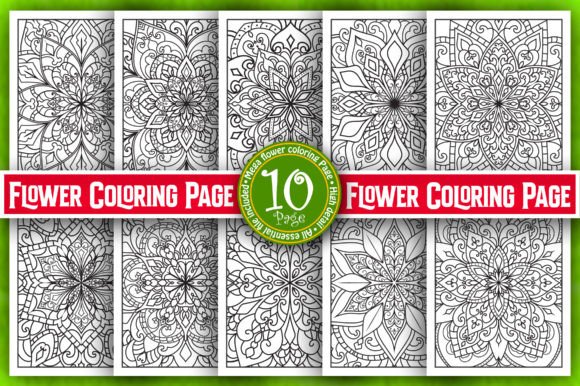 Mandala Coloring Book Page Interior: Graphics & Coloring Pages Amp